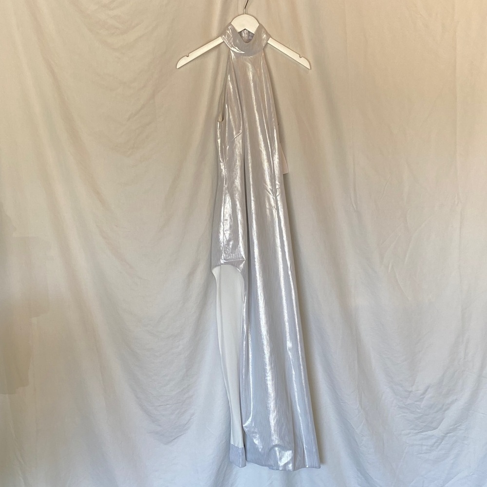 Atoir Silver Asymmetrical Dress